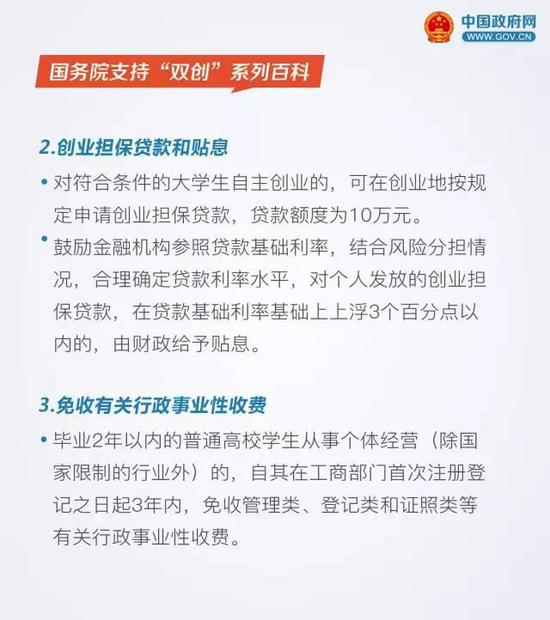 国务院：大学生创业可享受十二项优惠政策